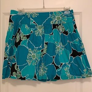 Cute Floral Skirt with Pockets from LOFT